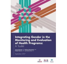 Integrating Gender in the Monitoring and Evaluation of Health Programs: A toolkit